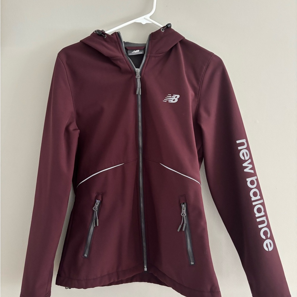 New Balance Women's Burgundy Utility Jacket